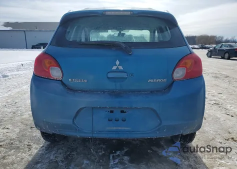 2014 Mitsubishi Mirage Es из США, поврежденный, VIN ML32A4HJ8EH004061